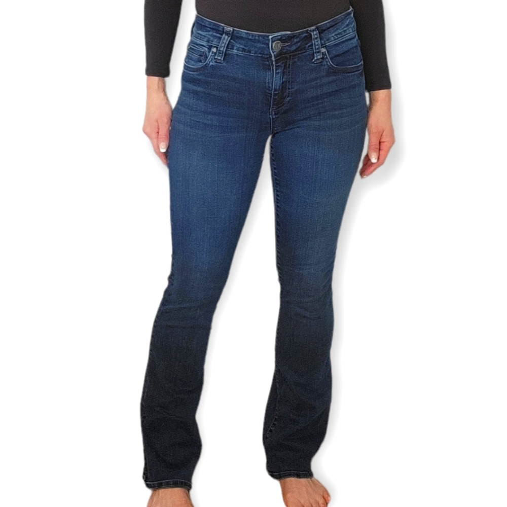 Kut From The Kloth Natalie Hi-Rise Bootcut 6 Blue